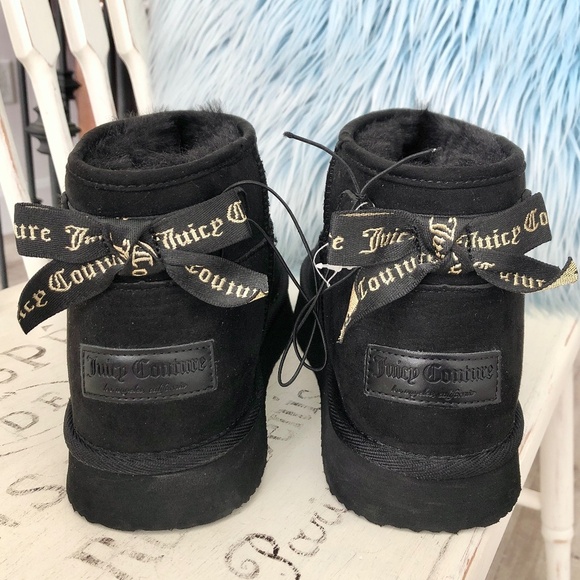 Juicy Couture, Womens Olden Mini Platform Faux Suede Boots, Pull On, Size 9, NEW - Picture 6 of 16